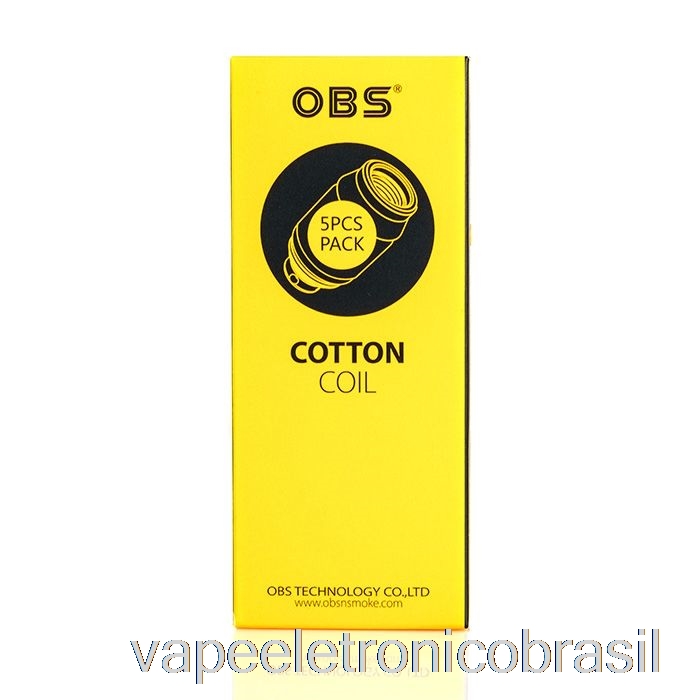 Vape Eletronico Obs Cube Mini Bobinas De Substituição 1.2ohm N1 Bobina Kanthal